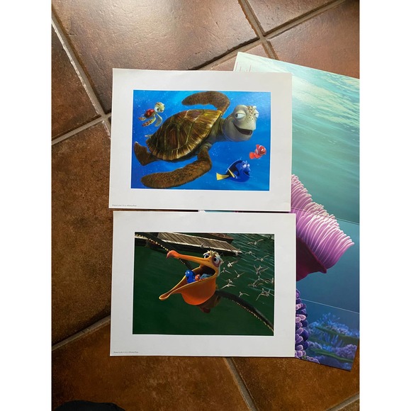 Disney Finding Nemo Exclusive Litograph Prints - Picture 3 of 4